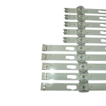 Vista lateral del kit de barras LED para televisores Samsung UN70TU7000KXZL y LH70BETHLGFXGO Kit de barras LED vista lateral compatible con televisores Samsung UN70TU7000KXZL y LH70BETHLGFXGO