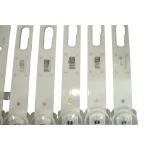 Vista posterior del kit de barras LED para televisores Samsung UN70TU7000KXZL y LH70BETHLGFXGO Parte posterior del kit de barras LED compatible con televisores Samsung UN70TU7000KXZL y LH70BETHLGFXGO