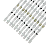 Kit de barras LED compatible con TV UN65F6300AFXZP vista posterior