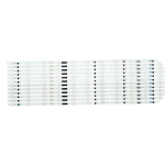 Parte posterior del kit de barras LED compatible con TV Samsung UN75F6400AFXZA Vista posterior del kit de barras LED Samsung UN75F6400AFXZA