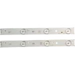 Vista lateral de las barras LED compatibles con el televisor VTL-HD3210