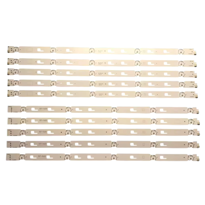 Kit de barras LED compatible con TV Sony XBR-55X707D vista frontal