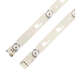 Kit de barras LED compatible con TV Sony XBR-55X707D vista lateral