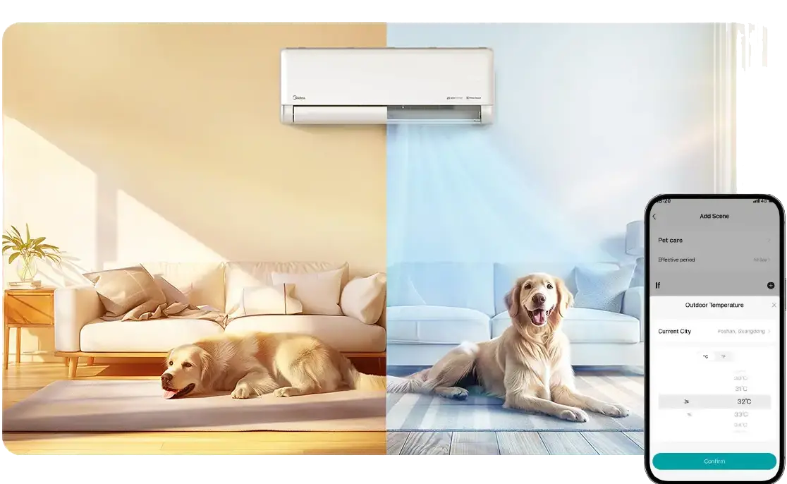 Aire Acondicionado Minisplit AI Ecomaster Inverter Pet Care