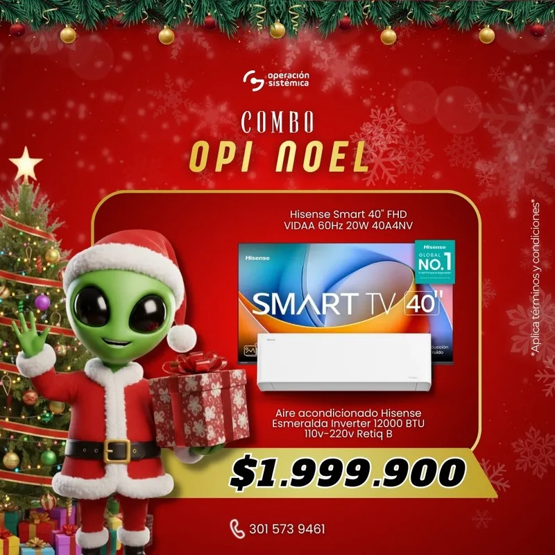 Combo Opi Noel - Operación Sistémica