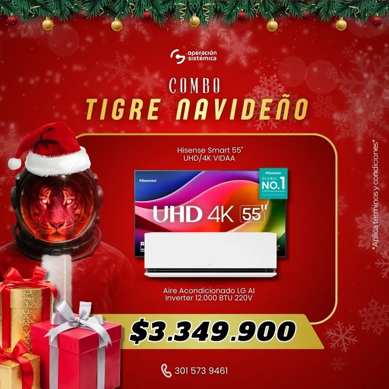 Combo Tigre Navideño - Operación Sistémica