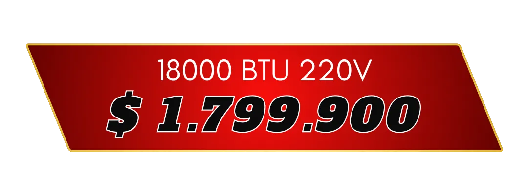 Comprar Aire 18000 BTU 220V por $1.799.900