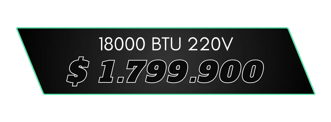 Comprar Aire 18000 BTU 220V por $1.799.900