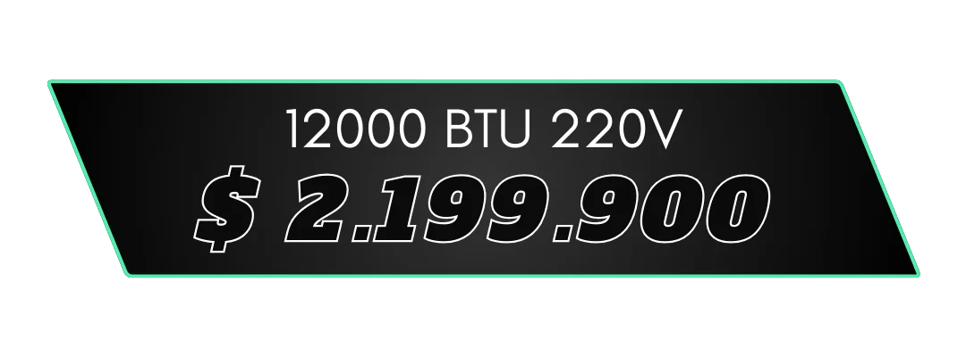 Comprar Aire 9000 BTU 220V por $1.999.900