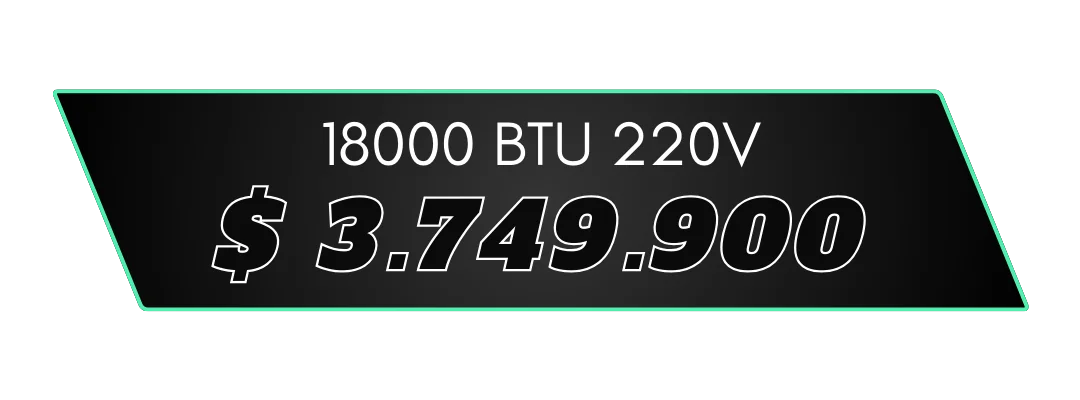 Comprar Aire 24000 BTU 220V por $3.199.900