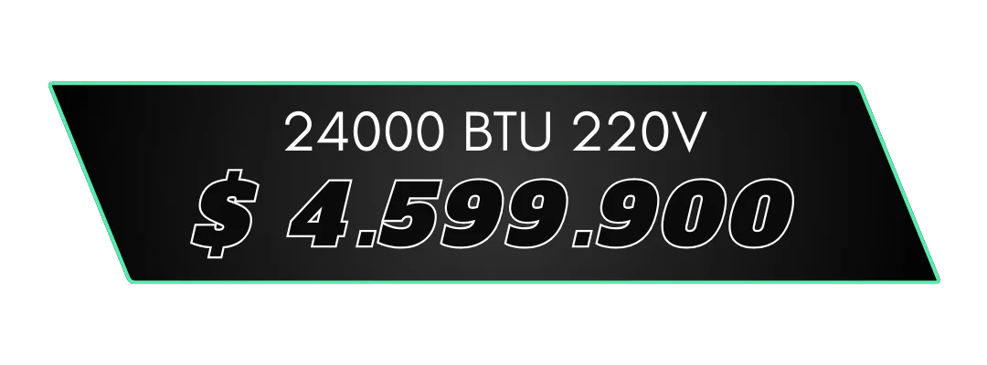 Comprar Aire 9000 BTU 220V por $1.999.900