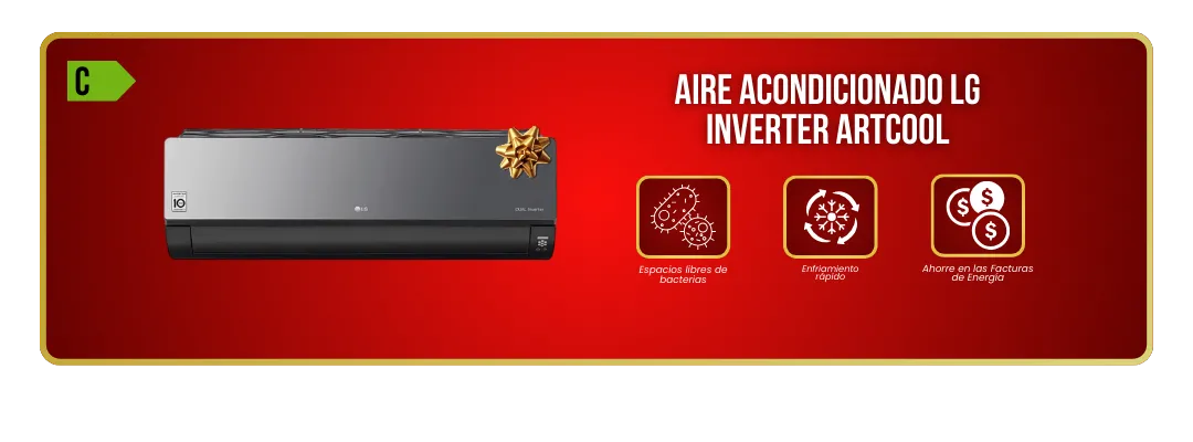 Aire Acondicionado LG AI Inverter