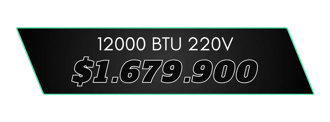 Comprar Aire 9000 BTU 220V por $1.999.900