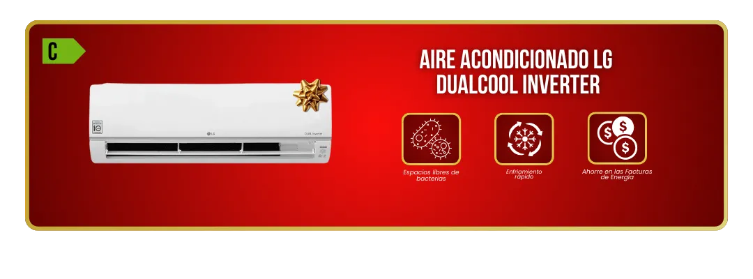 Aire Acondicionado LG AI Inverter
