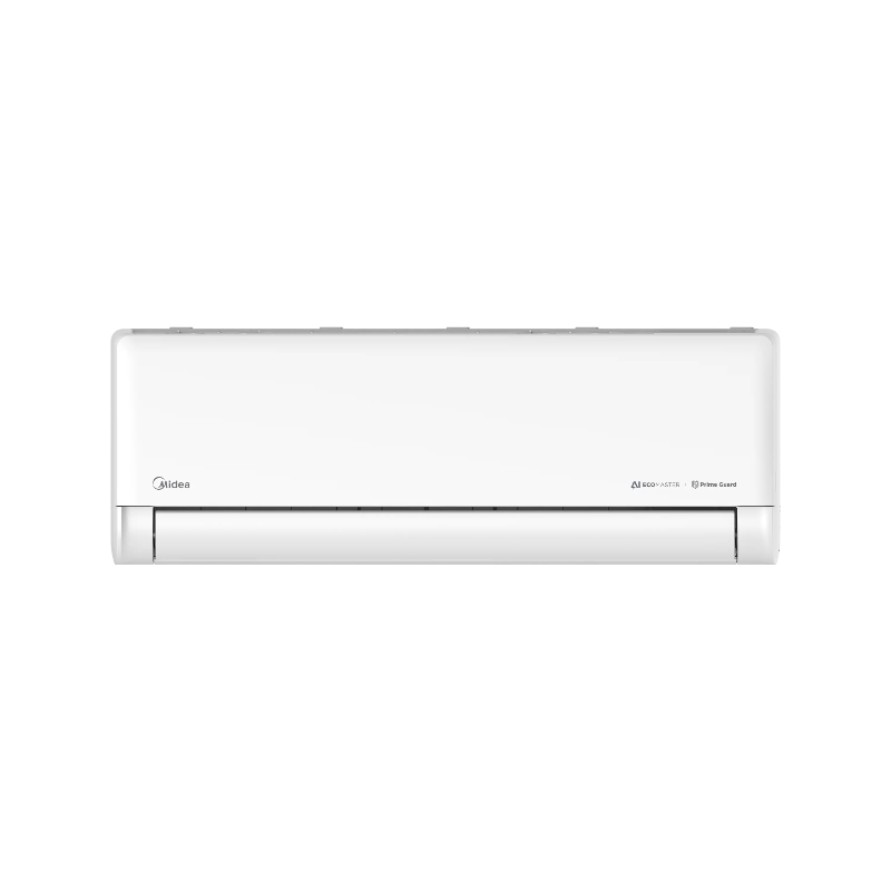 Midea AI Ecomaster 12.000 BTU Vista Frontal Aire acondicionado Midea AI Ecomaster MSGPB-12CRDN8-NQ0 vista frontal