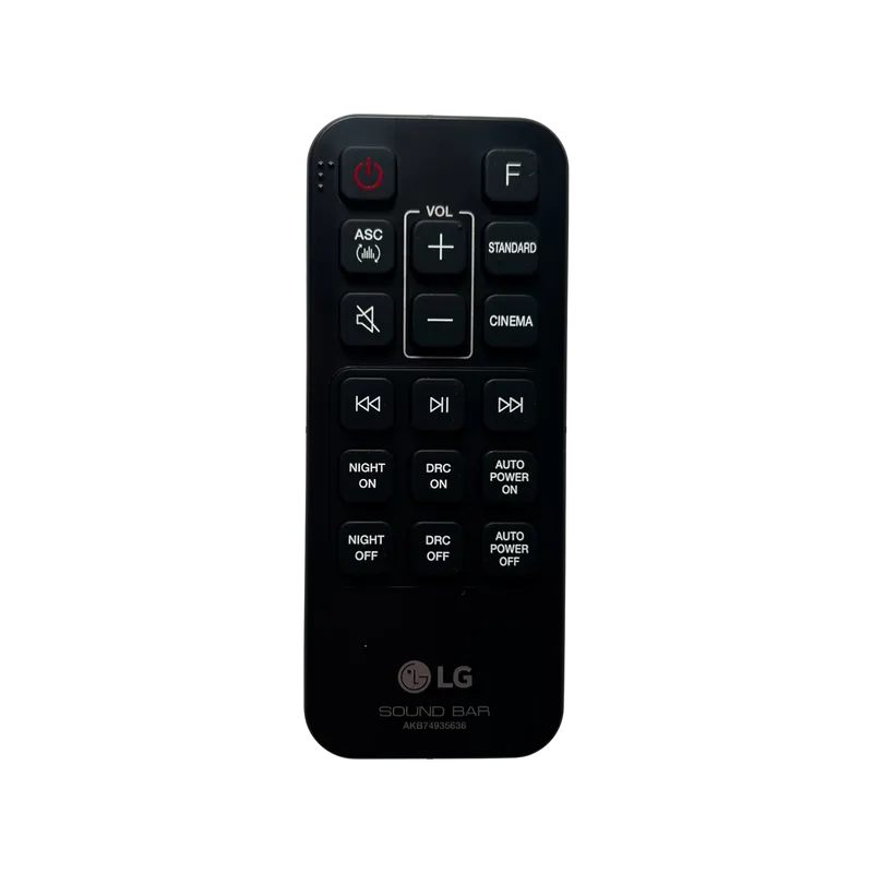 Control AKB74935636 Vista Frontal Control remoto LG AKB74935636 vista frontal