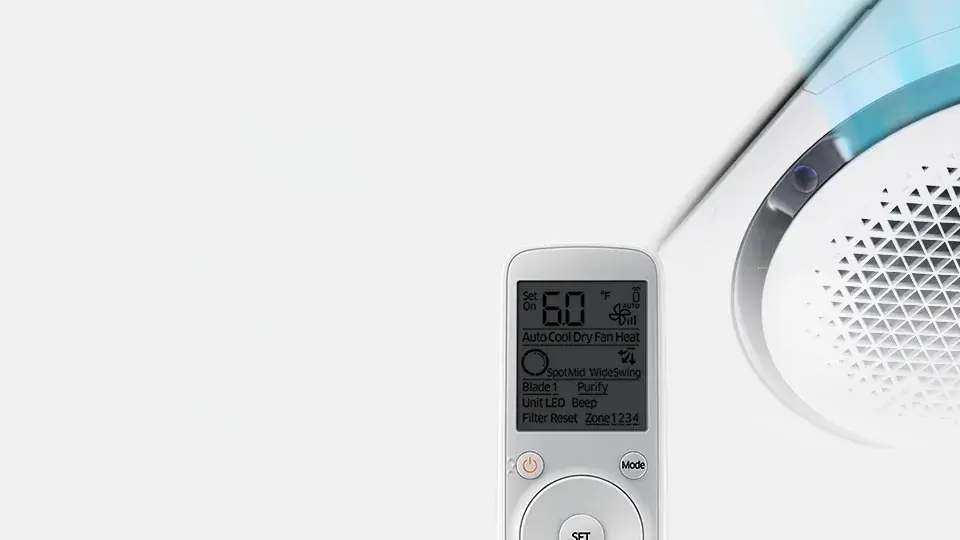 Control versátil, simple e intuitivo