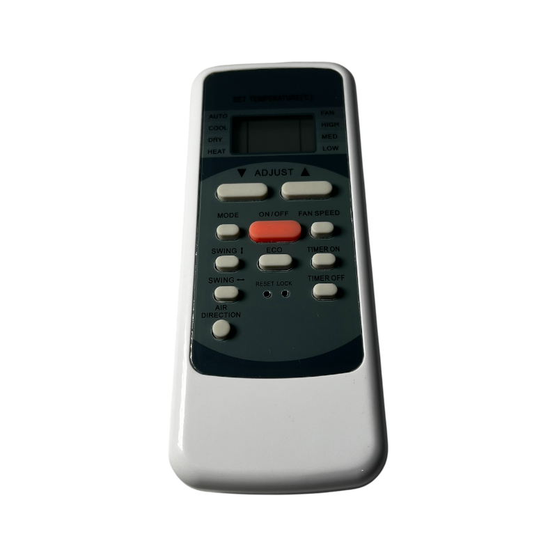 Control remoto Midea 17317000000145 vista frontal para aire acondicionado