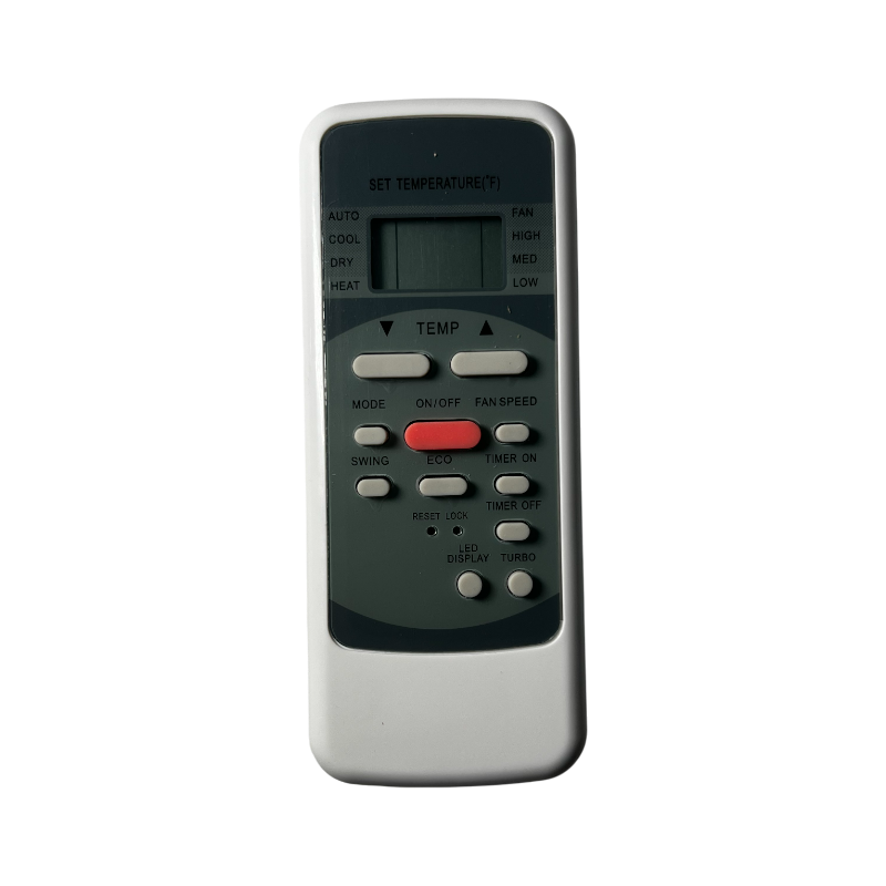 Control remoto Midea 17317000001294 vista frontal Control remoto Midea 17317000001294 vista frontal para aire acondicionado