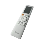 Detalle del control remoto Midea 17317000007594 para aire acondicionado