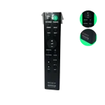 Detalle del control remoto Sony RMT-AH411U para teatro en casa HT-S100F