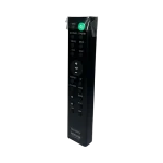 Control remoto Sony RMT-AH411U vista lateral teatro en casa