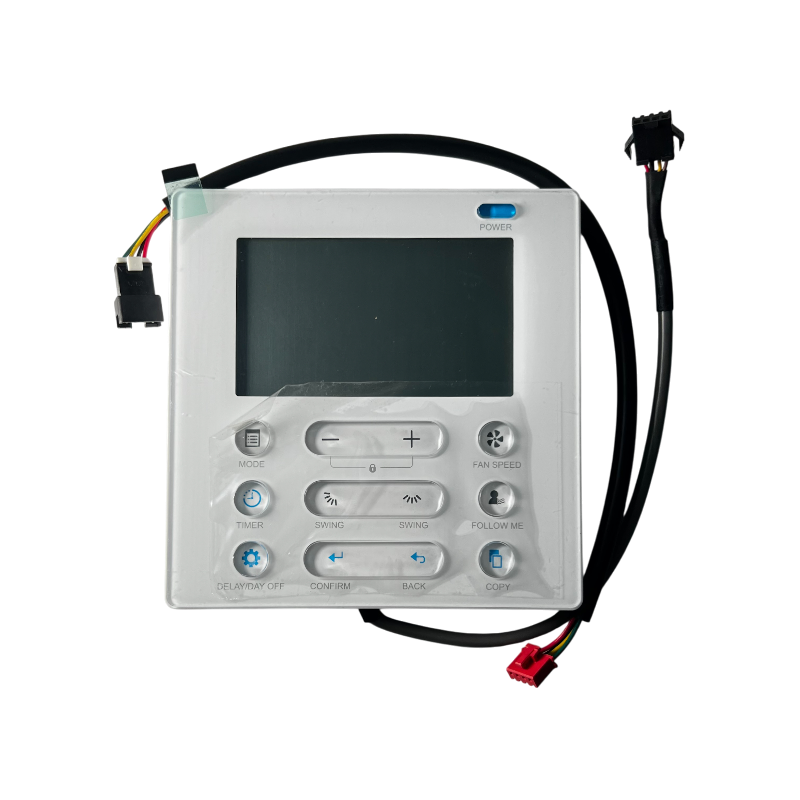 Control cableado KJR-120C1 frontal para aire acondicionado Midea