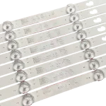 Vista lateral Kit Barras LED 65” modelos compatibles Kit barras LED 65 pulgadas vista lateral