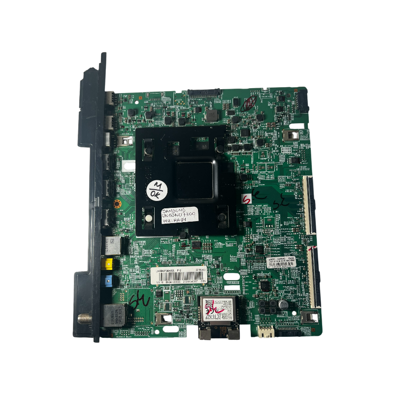 Main board BN94-012855C Samsung UN55NU7300 vista frontal main-board-bn94-012855c-tv-samsung-un55nu7300-detalle