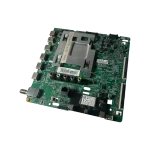 Imagen de detalle de la main board BN94-14200H para TV Samsung UN65RU7100KXZL, enfocada en chips y componentes electrónicos.