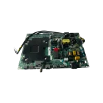 Main board BN96-50988D Samsung vista posterior Vista lateral de la main board BN96-50988D para TV Samsung UN43TU7000KXZL, mostrando puertos y conectores.