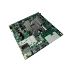 Vista posterior de la main board EBU65687001 utilizada en televisores LG UM7300 y UM7400, con detalle de circuitos