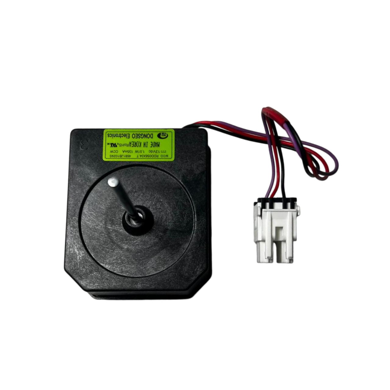 Motor DC 4681JB1029S LG vista frontal