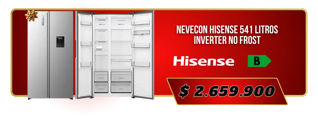 Nevera Hisense Frost 206 Litros