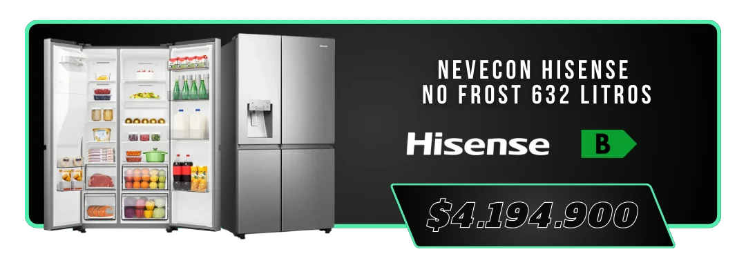 Nevera Hisense Frost 206 Litros