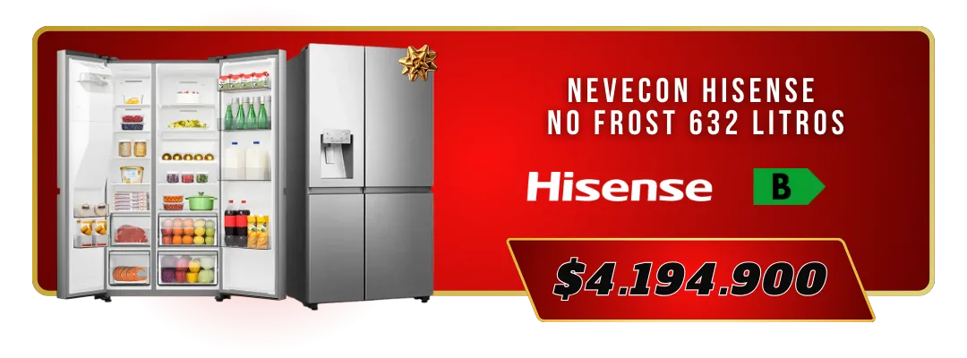 Nevera Hisense Frost 206 Litros