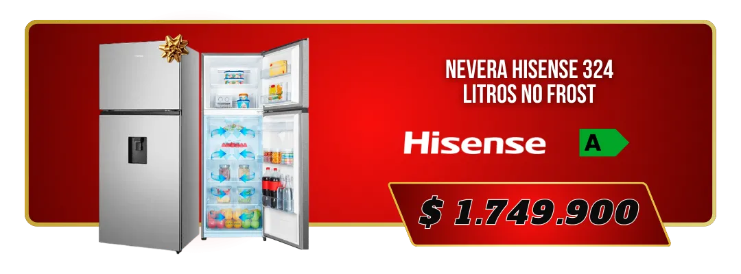 Nevera Hisense Frost 206 Litros