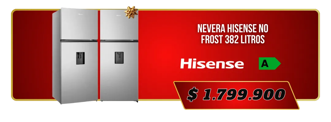 Nevera Hisense Frost 206 Litros
