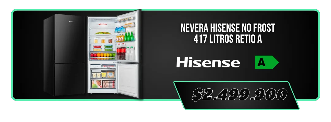 Nevera Hisense No Frost