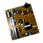 Power supply EAY64529401 LG vista lateral Power supply EAY64529401 LG 55UJ635T vista lateral