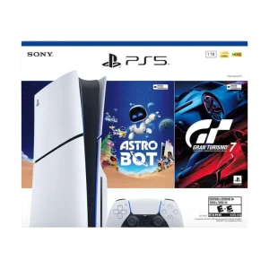 Consola PS5 Estándar 1TB HW 2115 + Juego PS5 Gran Turismo 7 Completo + Juego PS5 Astro Bot Completo