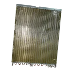 Serpentina de condensador Midea 15822000006597 vista posterior Serpentina de condensador Midea 15822000006597 vista posterior