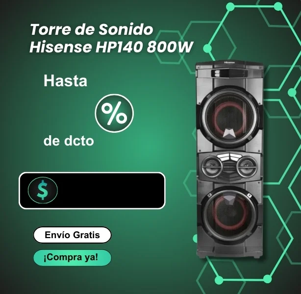 Nevera HISENSE No Frost 417L RB15N6FBX1 | Diseño Moderno y Congelador Inferior.