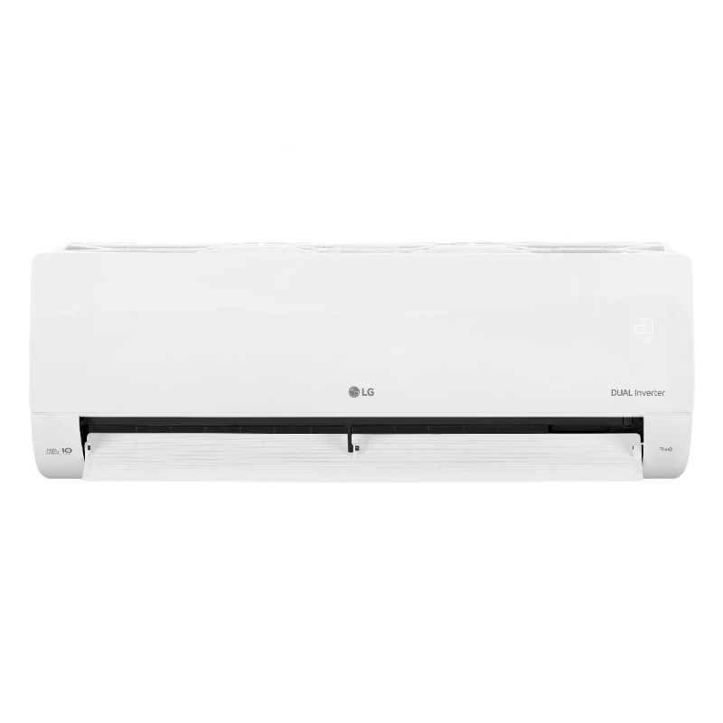 Aire acondicionado LG Dual Inverter blanco con tecnología ThinQ