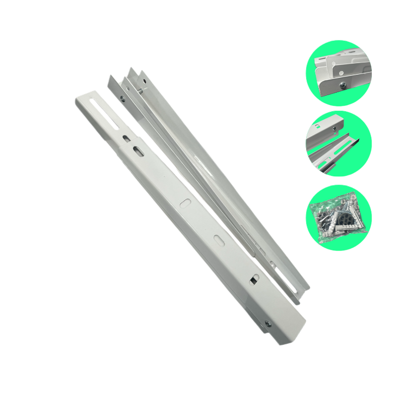 Base pie de amigos 36.5 x 45 cm vista frontal Base pie de amigos 36.5 x 45 cm para aire acondicionado Mini Split vista frontal