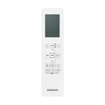 Control remoto de aire acondicionado Samsung con pantalla y botones