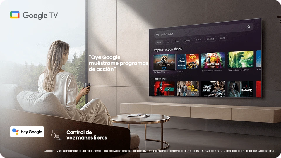 Tu voz es el control de voz