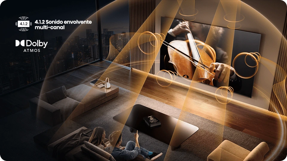 Sensación de sonido envolvente