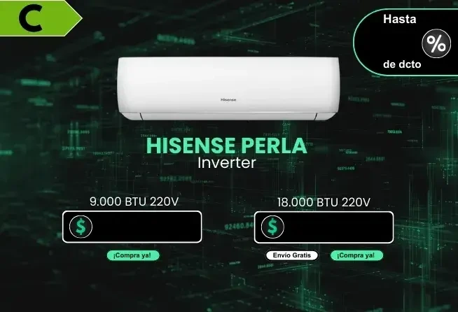 Aire Acondicionado LG V12WIN Dual Inverter 12.000 BTU 220V