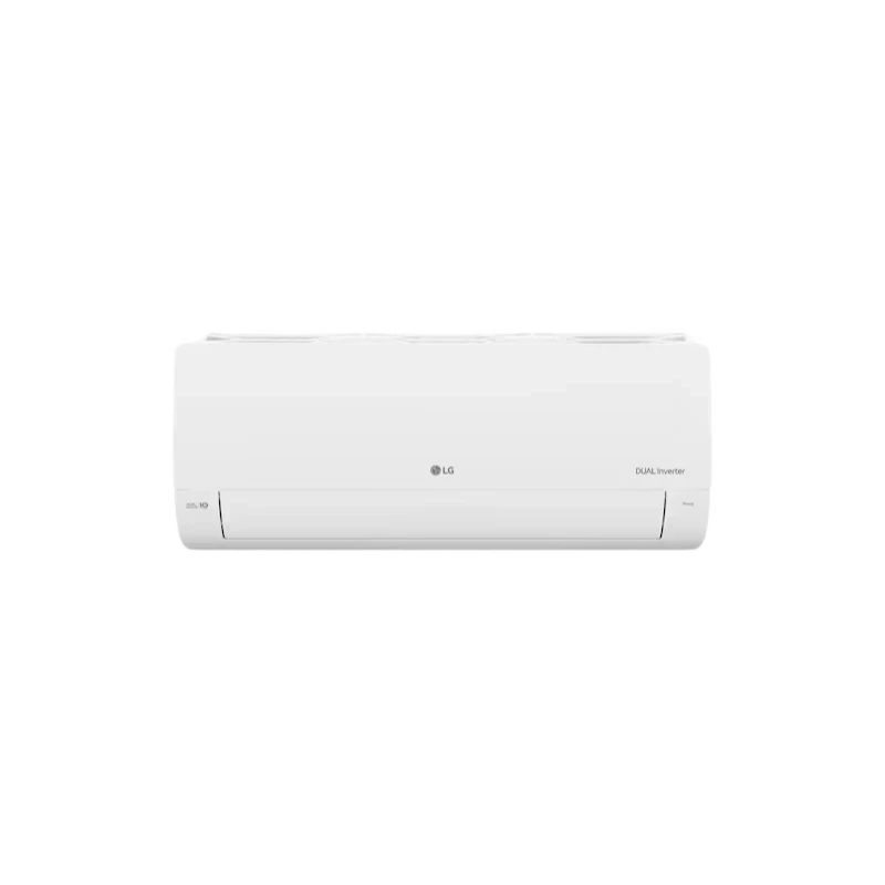 Imagen de un aire acondicionado LG Dual Inverter blanco